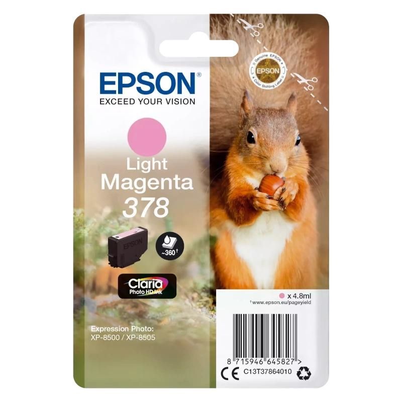 Cartucho de tinta Epson 378 Magenta Claro