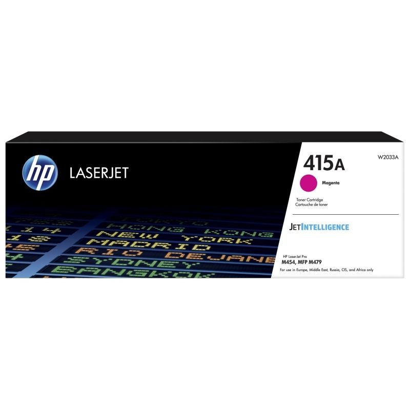 Cartucho de tóner HP 415A Magenta
