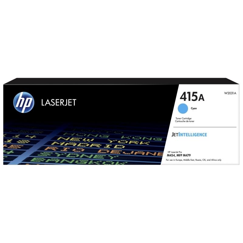 Cartucho de tóner HP 415A Cyan