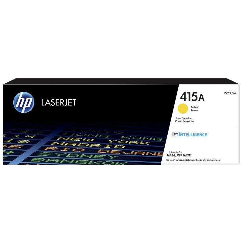 Cartucho de tóner HP 415A Amarillo
