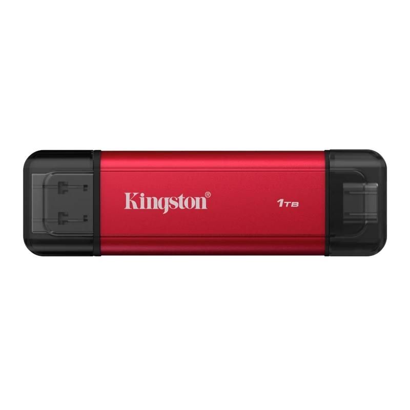 Unidad de almacenamiento externa Kingston SSD Externo 1Tb Dual A-C 1050MB-s