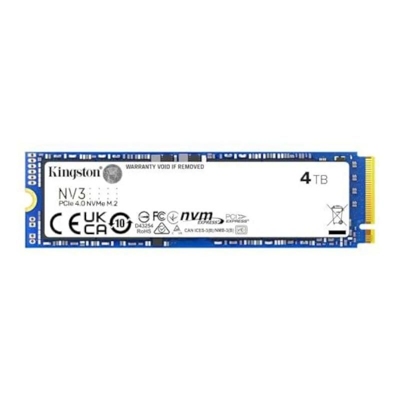 Disco SSD Kingston NV3 SSD 4TB PCIe NVMe Gen 4.0