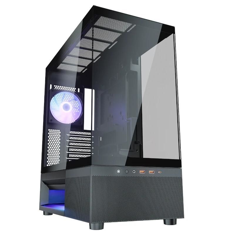 Boîtier d'ordinateur Cougar Semitorre CFV220 Rgb Black