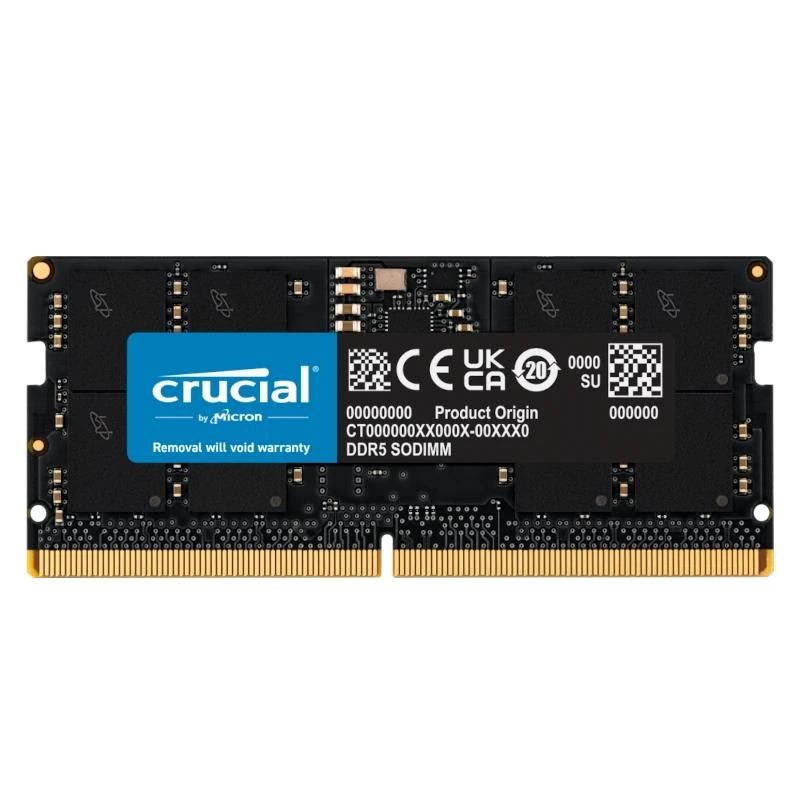 Memoria RAM Crucial CT16G56C46S5 16GB soDIMM CL40 5600MHz DDR5