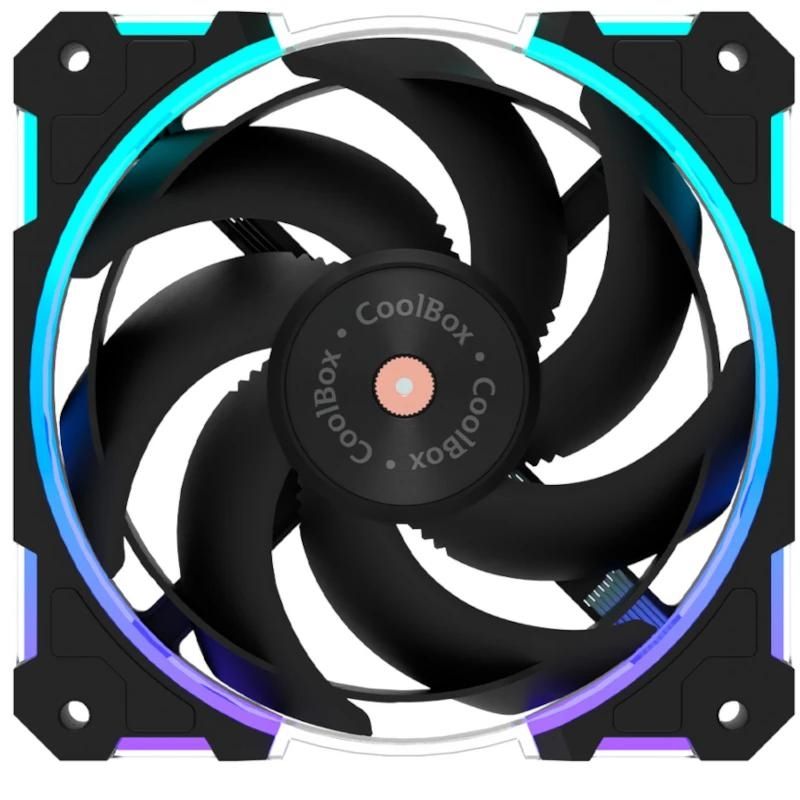 Computer cooling CoolBox Gaming Ventilador X12 PWM Aux 12Cm ARGB