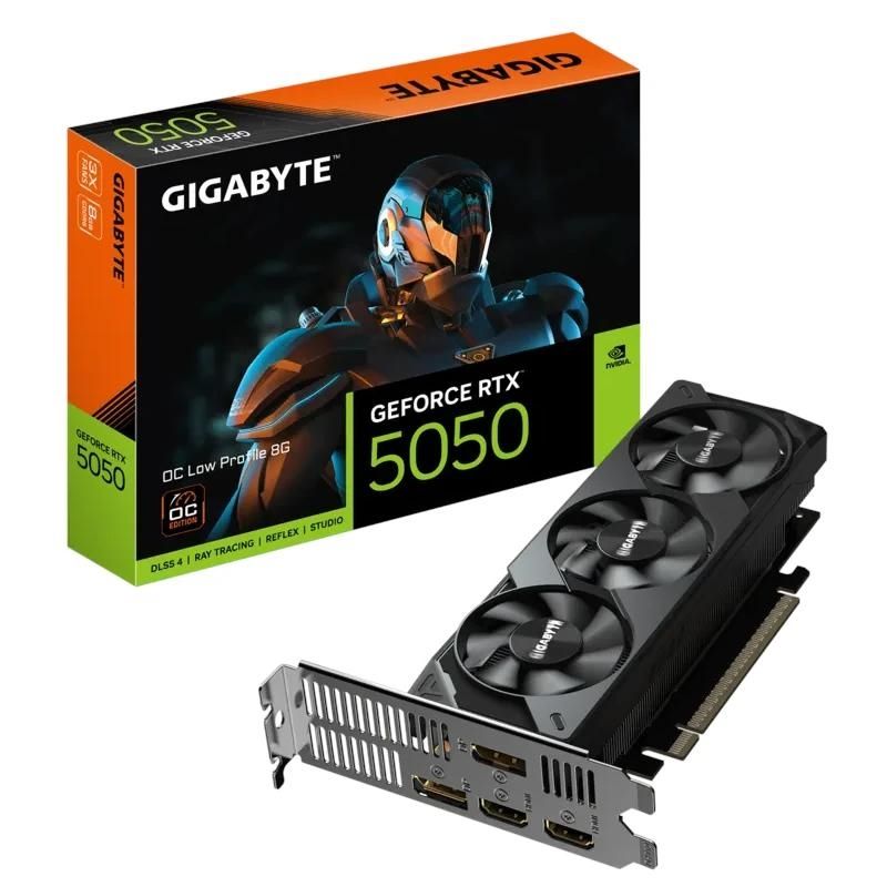 Tarjeta gráfica Gigabyte NVIDIA RTX 5050 OC LP 8G DDR6