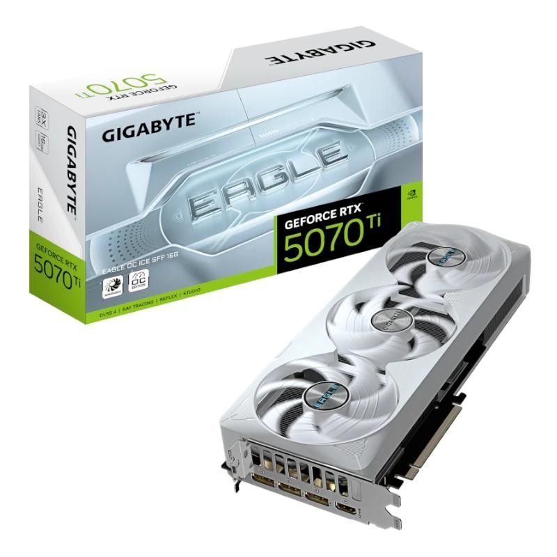 Graphics card Gigabyte NVIDIA RTX 5070 Ti EAGLE OC ICE 16DDR