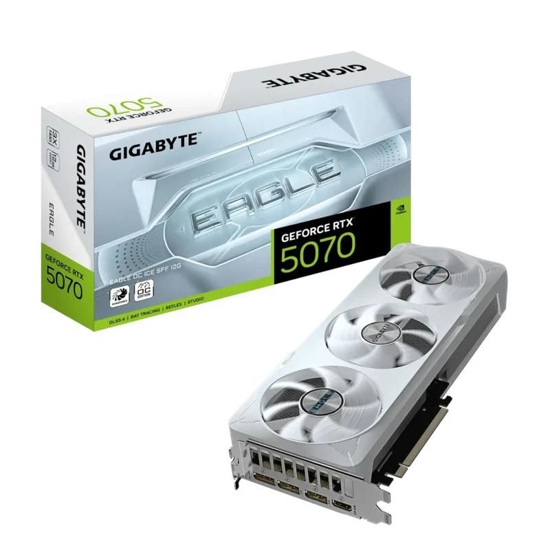 Graphics card Gigabyte NVIDIA RTX 5070 EAGLE ICE OC 12 DDR7