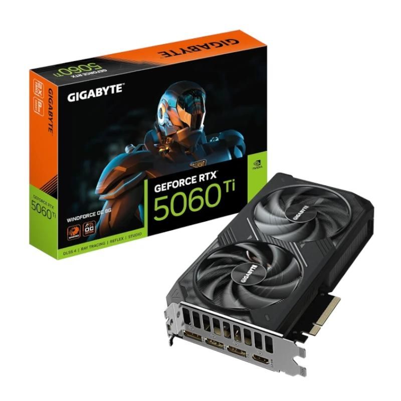 Graphics card Gigabyte NVIDIA RTX 5060 Ti WF OC 8G DDR7