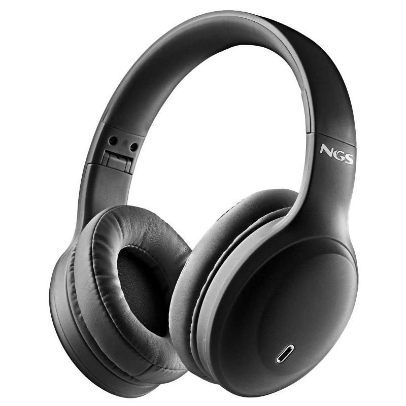 Auriculars amb micròfon NGS INAL.BT CAN.RUID ARTICAGLACIER BLACK