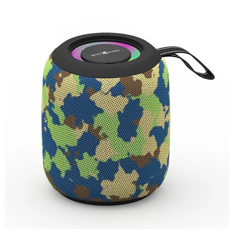 Portable speaker GEMBIRD BT Efecto Luz LED RGB Camuflaje