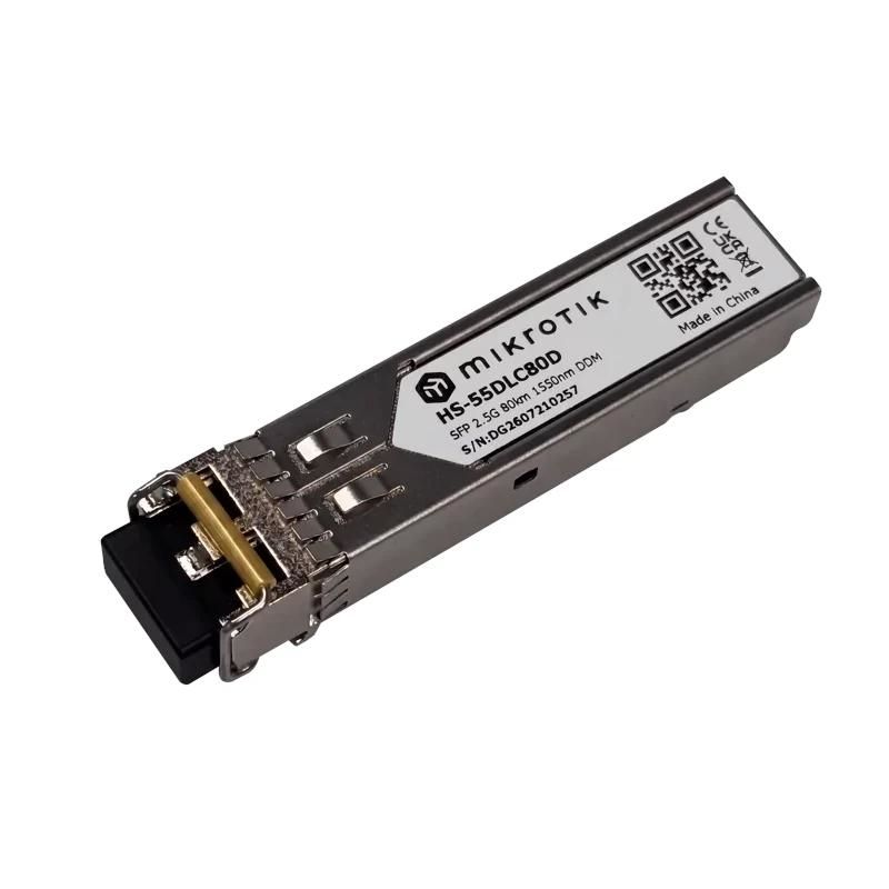 Dispositiu de xarxa Mikrotik HS-55DLC80D Modulo SM 1/2.5G 80Km