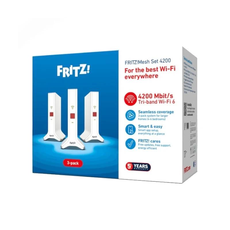 Dispositivo de red FRITZ!Mesh Set 4200 3-pack Edition International