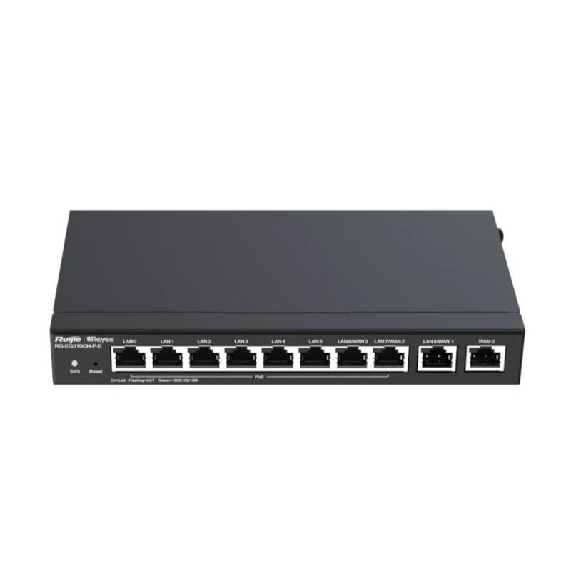 Encaminador Ruijie Networks Reyee Desktop 10-port full gigabit router, providi
