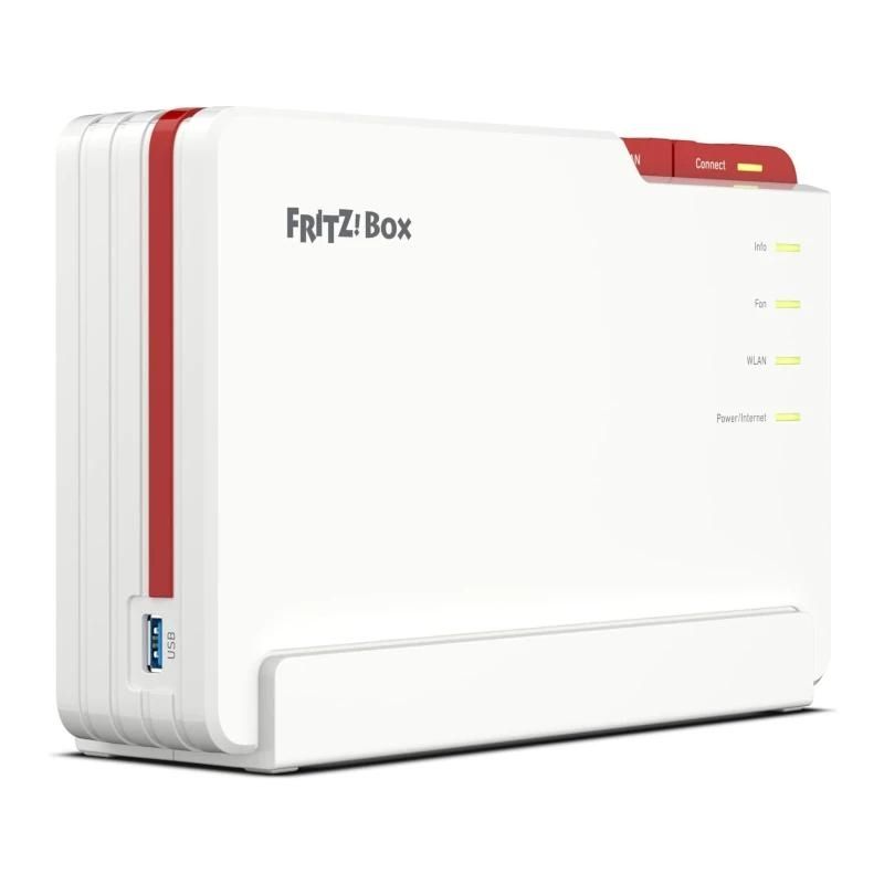 Encaminador Fritz!Box 5690 Pro Router WiFi7 1x2,5Gb WAN 4xGb L