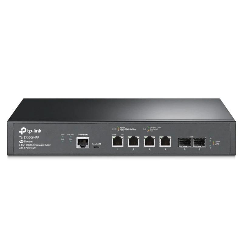 Network switch TP-LINK SX3206HPP Switch 4x10G PoE++ 2x10Gb SFP