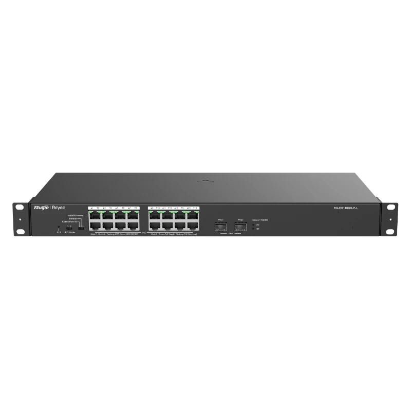 Network switch Ruijie Networks Reyee 16-Port 1000Mbps + 2 Gigabit SFP Ports, 16 o