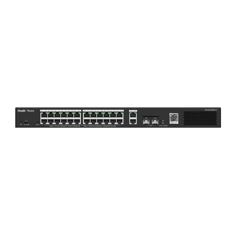 Network switch Ruijie Networks Reyee 28-Port Gigabit Smart POE Switch, 24 PoE/POE