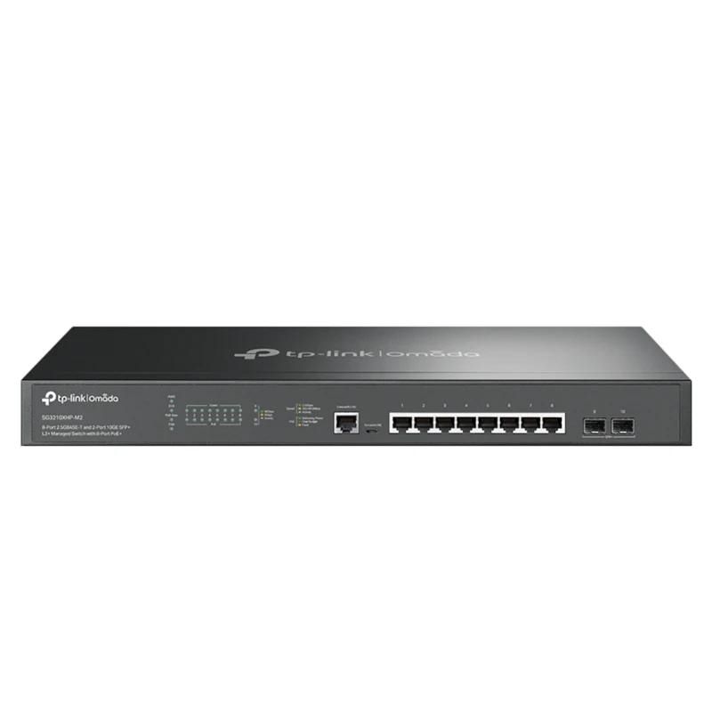 Network switch TP-LINK SG3210XHP-M2 Switch L2+ 8xPoE+ 2xSFP+