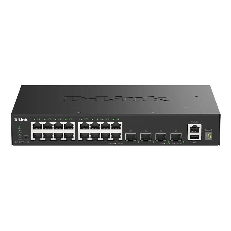 D-Link DGS-1530-20/E Switch 16xGb 4x10G SFP+