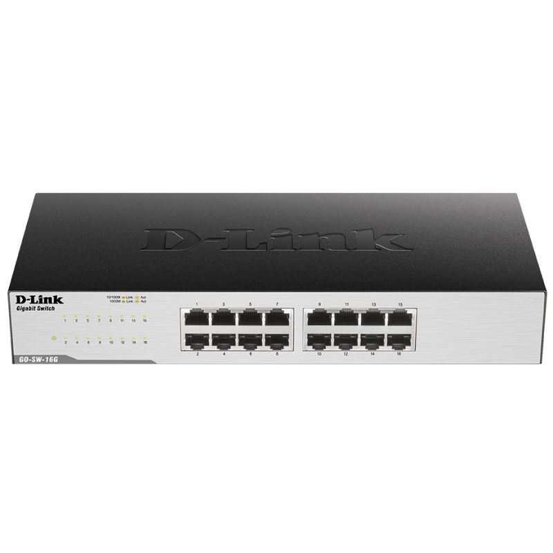 Network switch D-Link GO-SW-16G Switch 16xGB Metal