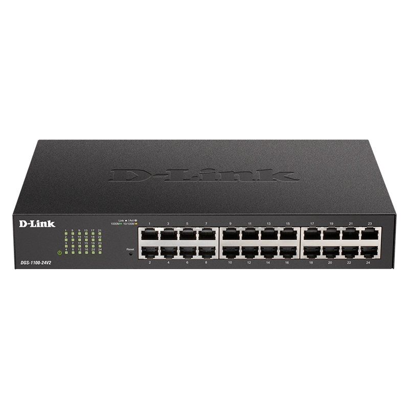 Conmutador de red D-Link DGS-1100-24V2/E Switch 24xGb