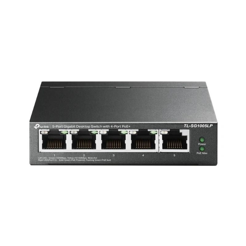 Network switch TP-LINK TL-SG1005LP Switch 5xGb (4xPoE+)