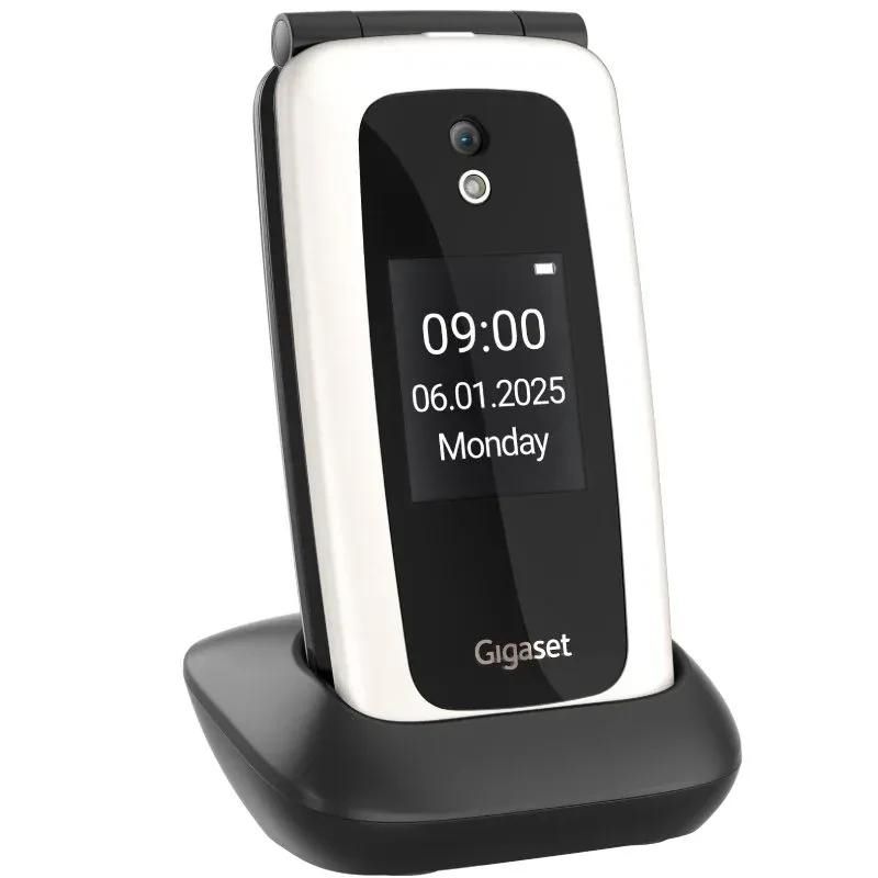 Telèfon per a gent gran GIGASET Senior GL795 4G 2.31" blanc + Base