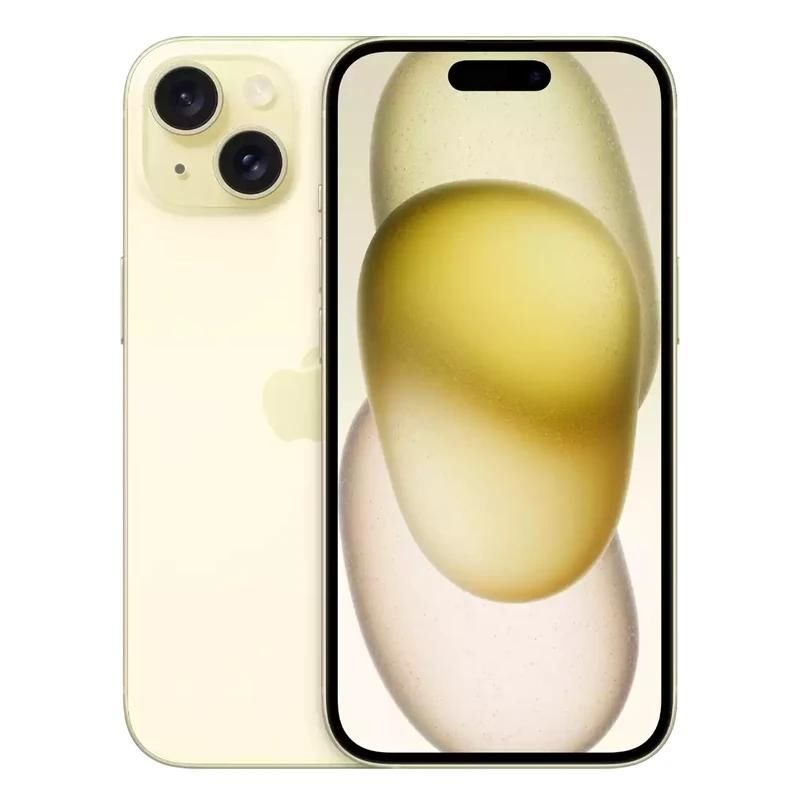 Téléphone mobile Apple iPhone 15 5G 6,1" 512 GB jaune