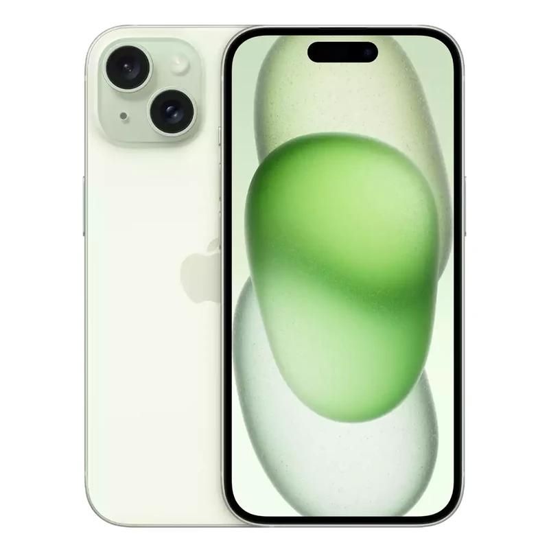 Téléphone mobile Apple iPhone 15 5G 6,1" 512 GB vert
