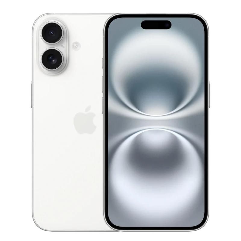 Téléphone mobile Apple iPhone 16 5G 6,1" 128 GB blanc