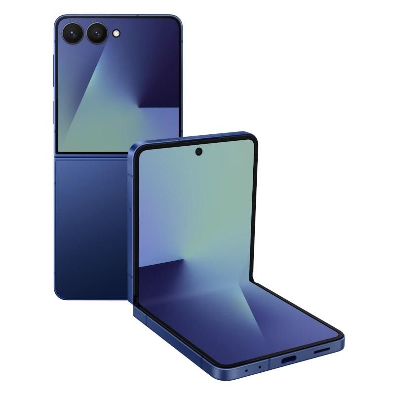 Telèfon mòbil Samsung Galaxy Z Flip7 5G 6.9" 12-521Gb blau Inten