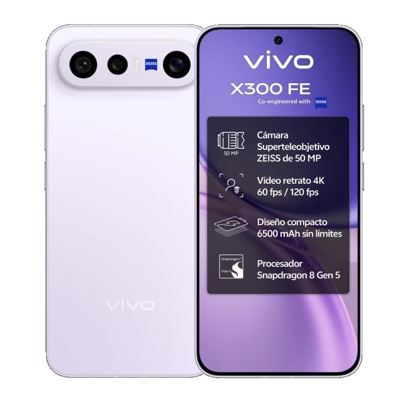 VIVO X300 FE 5G 6.31" 120hz 12Gb 512Gb Purple