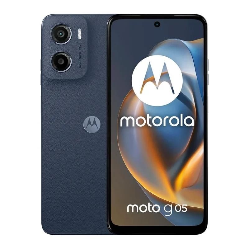 Telèfon mòbil MOTOROLA Moto G05 6.67" 4GB 128GB Denim Blue