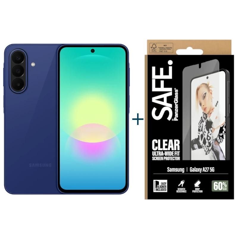 Telèfon mòbil Samsung Galaxy A27 5G 128Gb Blue + Protec SAFE