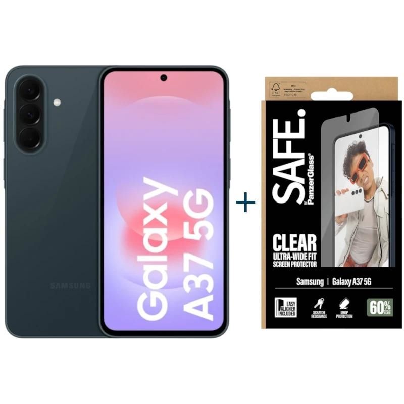 Telèfon mòbil Samsung Galaxy A37 5G 128Gb 6Gb Green + Prot SAFE