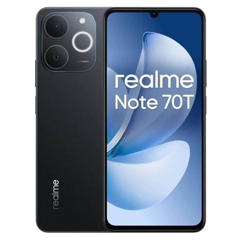 Mobile phone realme Note 70T 6.74" 4GB 64Gb Obsidian Black
