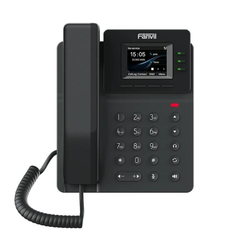 Fanvil V60W 4 lín SIP 2.4"pantalla color PoE Wifi