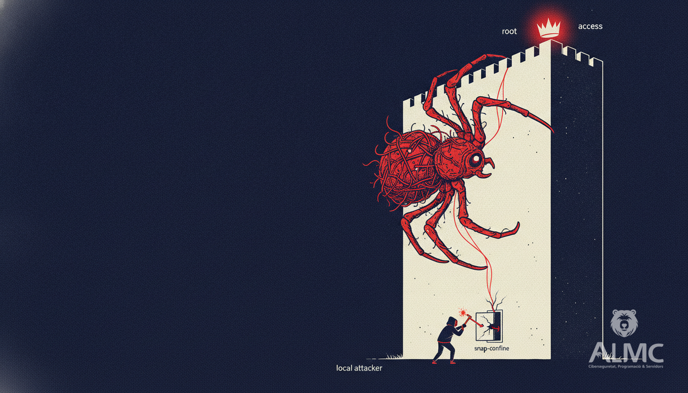 CVE-2026-8933: escalada local a root en Ubuntu Desktop por fallo en snap-confine