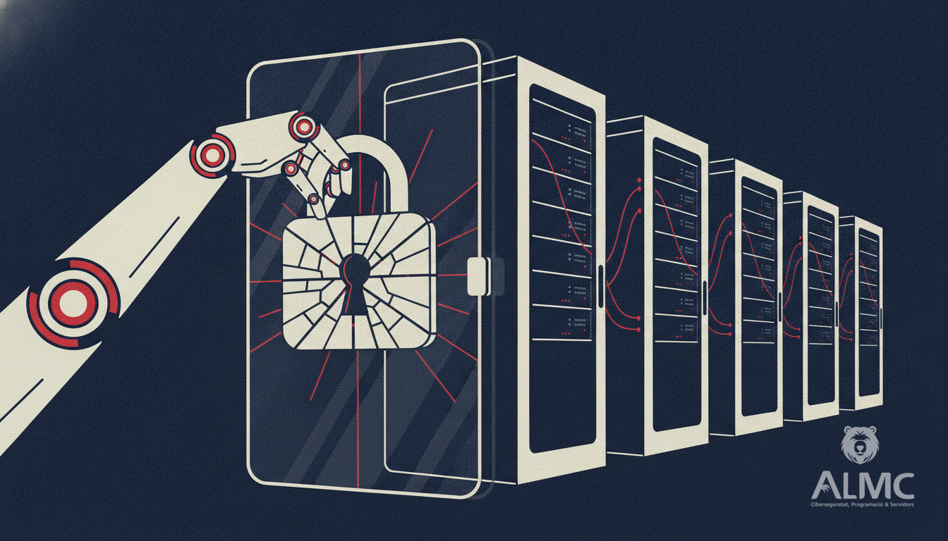 Parche de seguridad aplicado a varios servidores conectados entre sí para bloquear accesos maliciosos